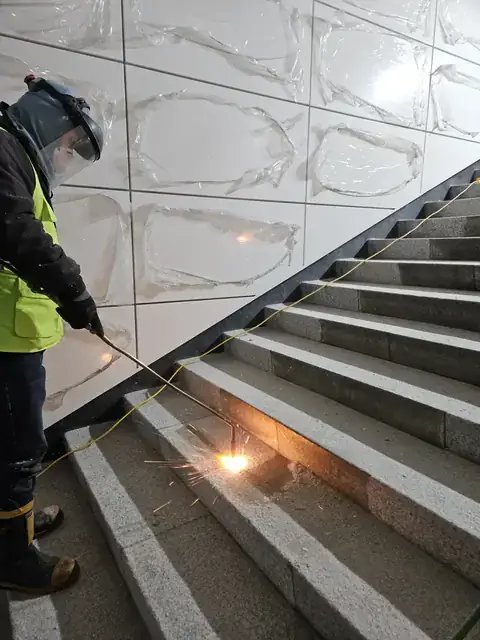 바닥 화강석 버너구이 서울 강서