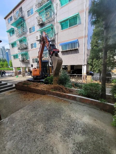 화단 경계석 설치 서울 관악