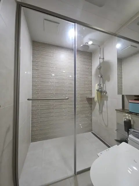 코너형 샤워부스 시공 서울 강남